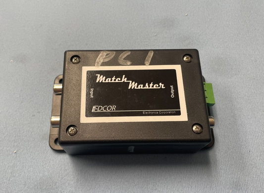 EDCOR Electronics S2M (Stereo To Mono) Match Master DUAL RCA to Balanced output