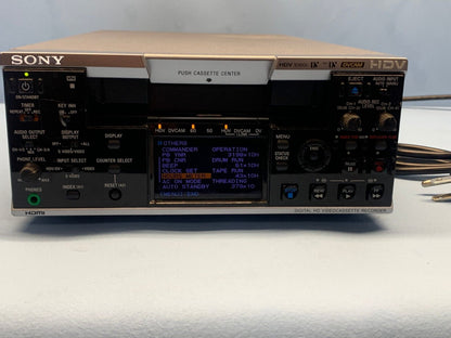 Sony HVR-M25U Digital HD Videocassette Recorder - HDV/DVCAM/DV