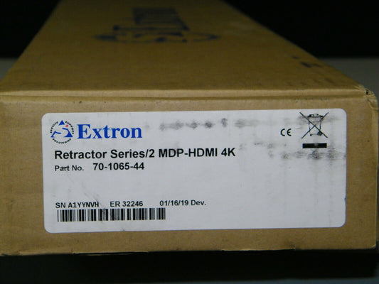 Extron Retractor Series2 MDP-HDMI 4K / 70-1065-44 /  Mini Display Port to HDMI