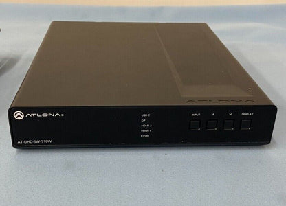 Atlona AT-UHD-SW-510W 5-Input Universal Switcher with Wireless Presentation Link