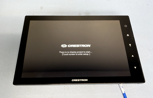 Crestron TSW-1052-B-S 10.1” Touch Screen with Tabletop Kit Black Smooth 6506899