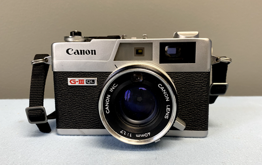 Canon Canonet QL17 GIII 35mm Film Rangefinder Camera w/ 40mm Lens 1:1.7 TESTED