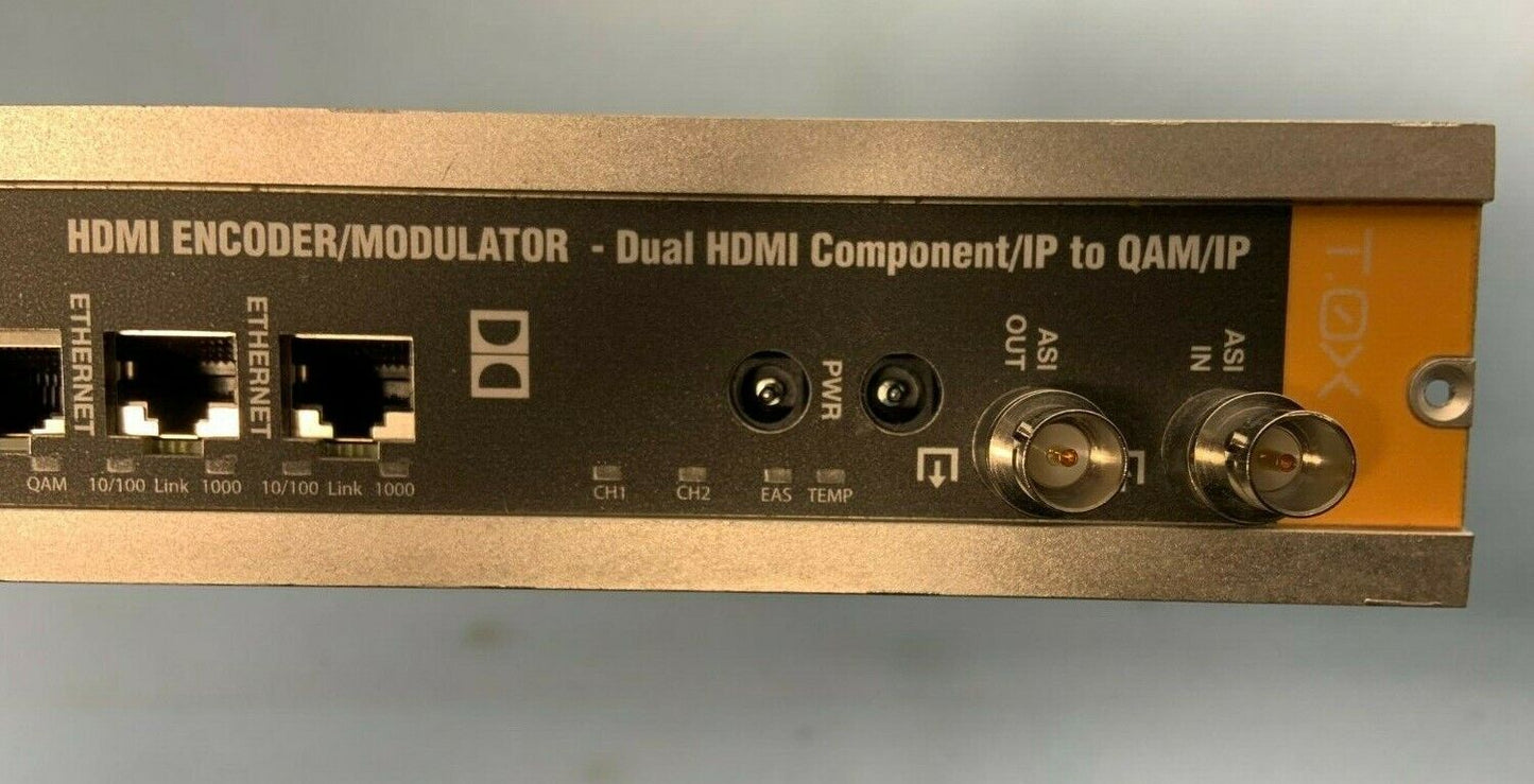 Televes T.0X Twin IP Modulator/Encoder Dual HDMI Component/IP to QAM/IP | 563805