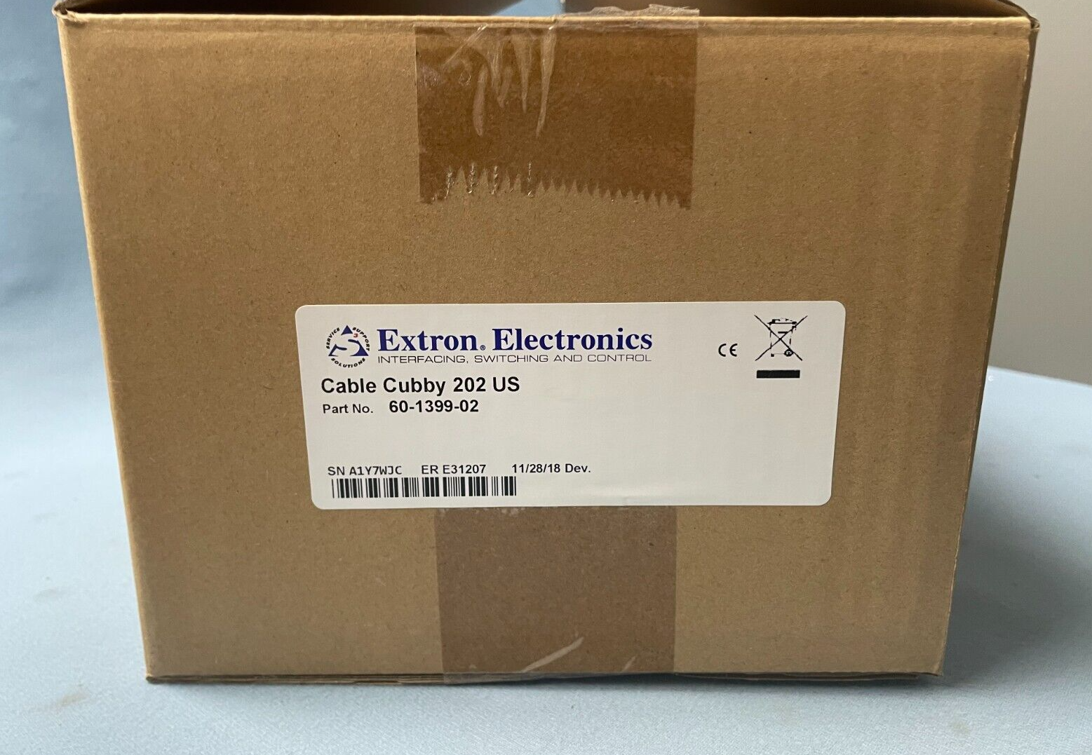 Extron Cable Cubby US 202 60-1399-02 Table Cable Access AV Enclosure – LPAV