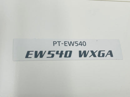 Panasonic PT-EW540 WXGA Large Venue Projector 2023 Lamp Hours