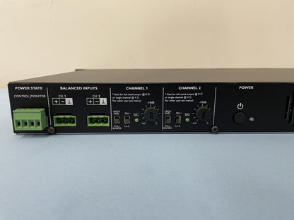 Lab Gruppen E Series 4:2 400-Watt Pro Audio Power Amplifier w/ 2 Output Channels