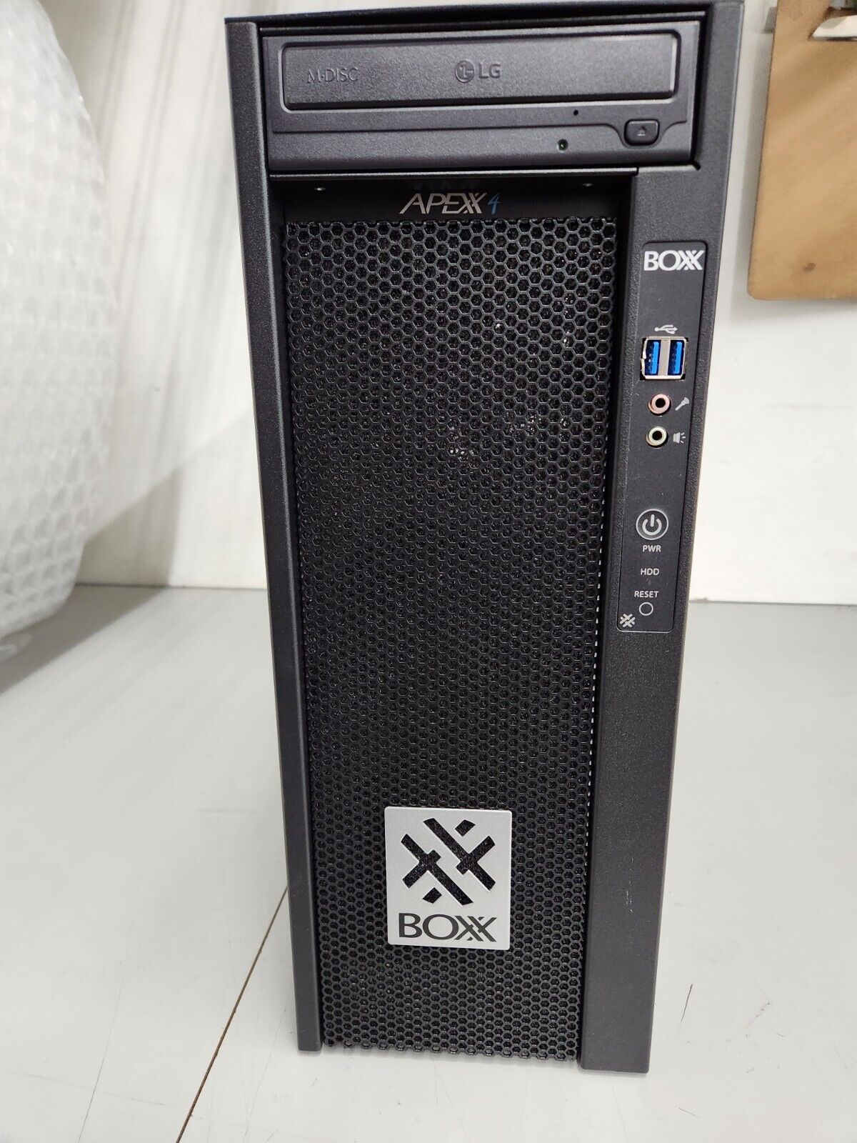 BOXX Apexx S4 16-Core i9-12900K Workstation 32GB RAM 500GB 2 X 1 TB SSD 2YR Warr