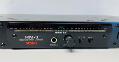 Fostex RM-3 Rackmount 20W Stereo Rack Monitor