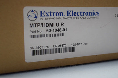 Extron 60-1048-01 MTP/HDMI U R Universal Twisted Pair Receiver