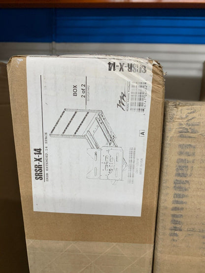 Middle Atlantic Products SRSR-X-14/ 14 Rack Unit Rotating Sliding Rail ...