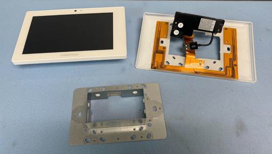 Crestron TSS-7-W-S-LB Kit 7in Room Scheduling Touch Screen 6510484 w/ Light Bar