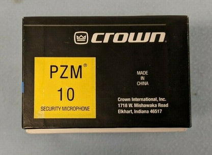 Crown PZM10 Professional Flush-Mount Boundary Layer Microphone