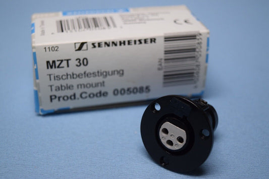 Sennheiser MZT 30 Wired Table Socket Compatible w/MZH Goosenecks 005085.   (3B)