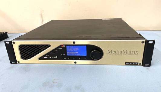 Peavey Media Matrix NION n6 CobraNet Programmable Digital Audio Processor