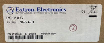Extron PS 910 C Desktop Power Supply 70-774-01 / LOT OF 2