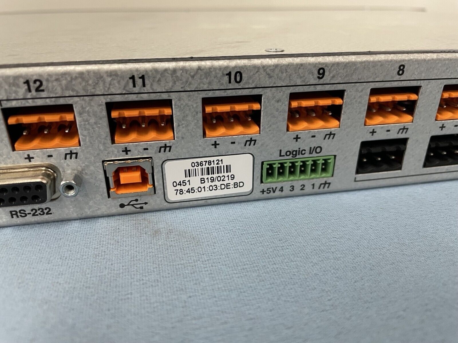 Biamp TesiraFORTE DAN VT Digital Audio Server Fixed I/O DSP Signal Pro ...