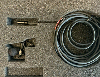 ClockAudio CL5 | Lavalier Tie Clip | Black Condenser Microphone