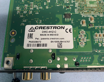 Crestron DMC-4KZ-C DigitalMedia 8G+ 4K60 4:4:4 HDR Input Card - 6508072