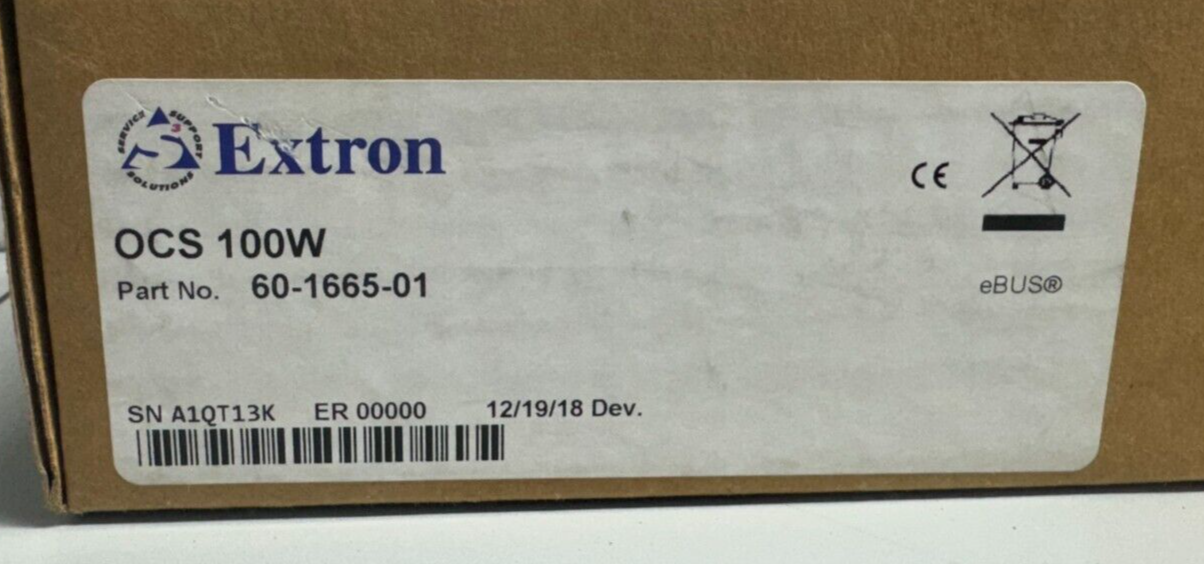 Extron OCS 100W Wall Mount Occupancy Sensor 60-1665-01 – LPAV