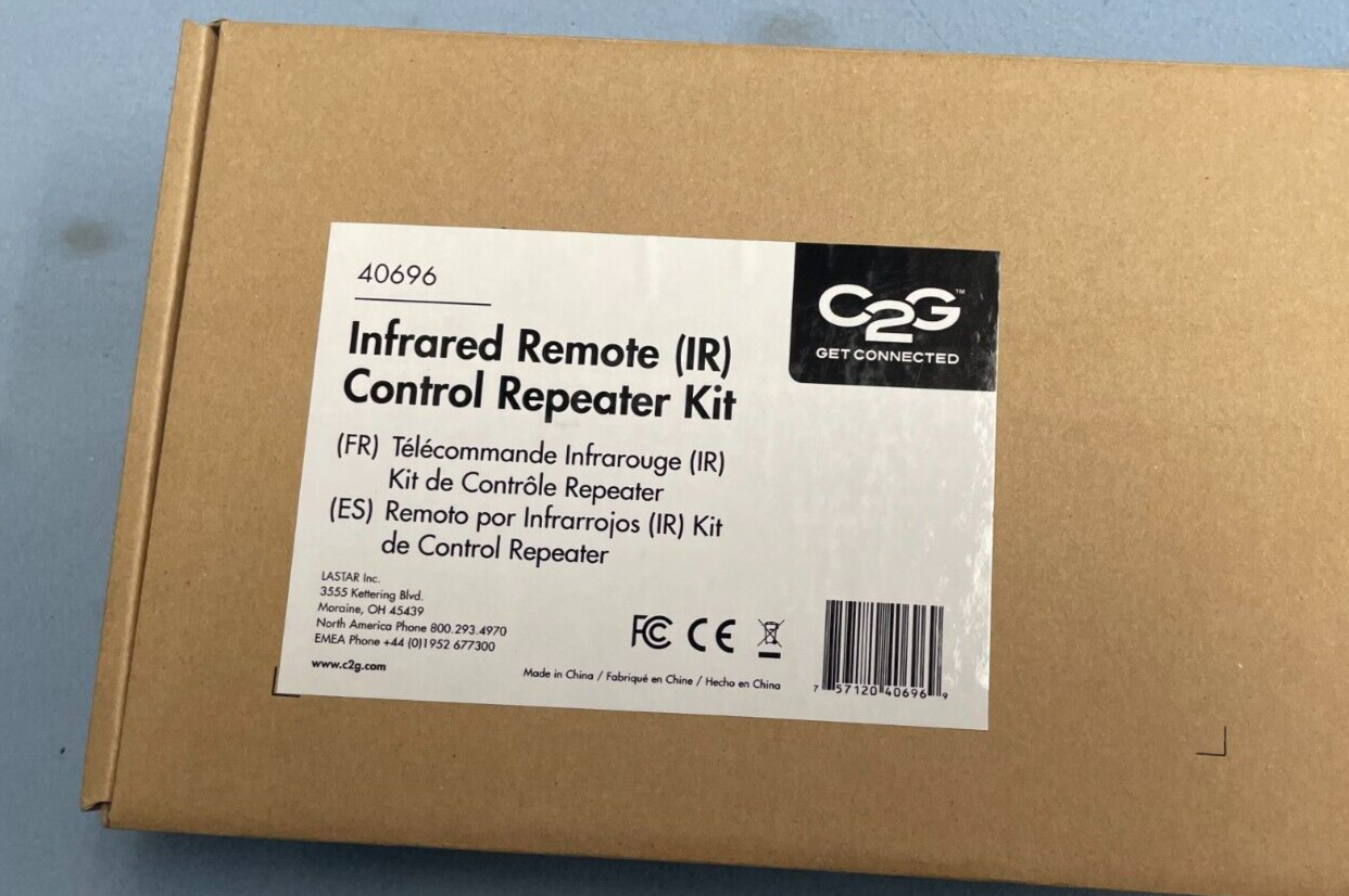 C2G Infrared Remote (IR) Control Repeater Kit 40696