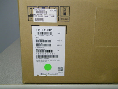 Hitachi LP-TW3001 3LCD Laser Interactive Projector