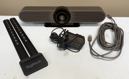 Logitech Meet-Up Video & Audio Conference System 860-000525 w/ TV Mount