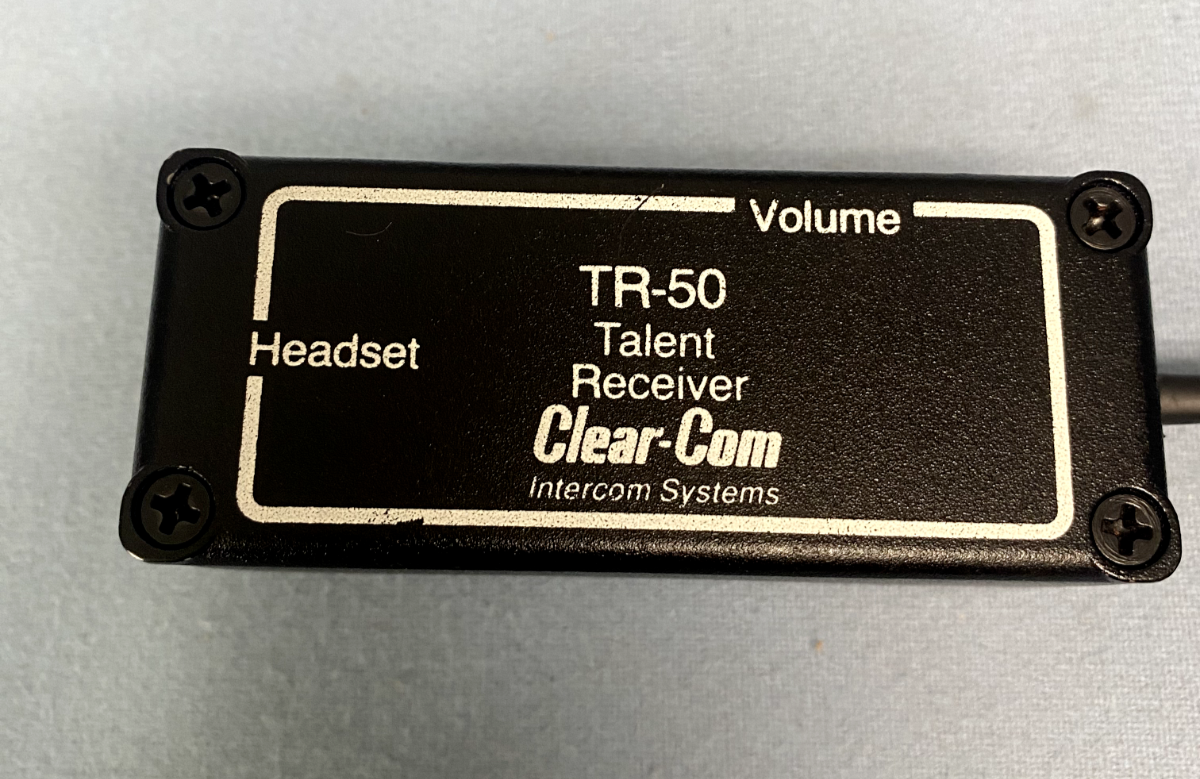 Clear-Com TR-50 Encore Intercom System IFB Beltpack/Talent Receiver