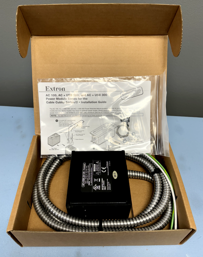 Extron AC+USB 224 US Conduit Module Cable Cubby Series 2 60-1697-20 – LPAV