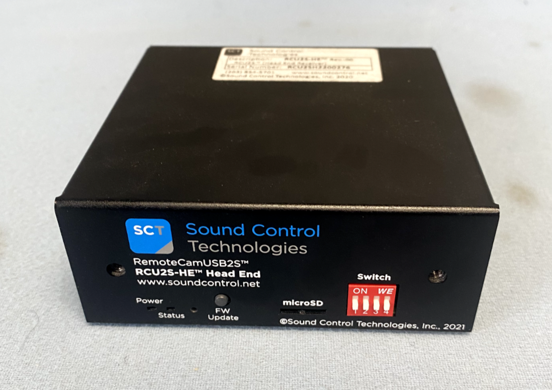 Sound Cloud Technologies RCU2S Kit RCU2S-HE & RCU2S-CE Camera & Codec ...