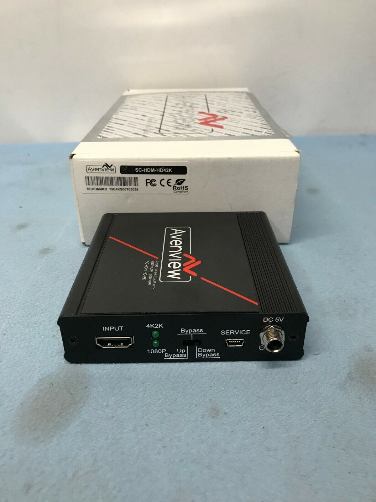 Avenview SC-HDM-HD42K 2 Port HDMI Scaler 1080p/Ultra HD 4K2K