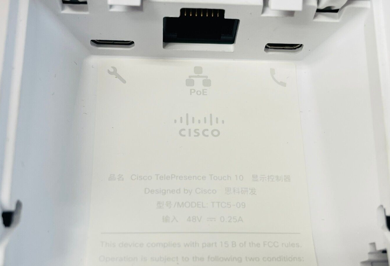 Cisco TelePresence Touch 10 Control Panel TTC5-09 (74-100411-04)