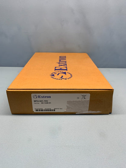 Extron MPA 601-70V 60W Mono Mini Power Amp 60-1449-01 w/ Power (28-394-07LF)