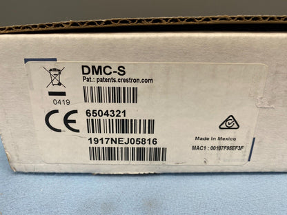 Crestron DMC-S DigitalMedia 8G Fiber Input Card for DM Switchers 6504321