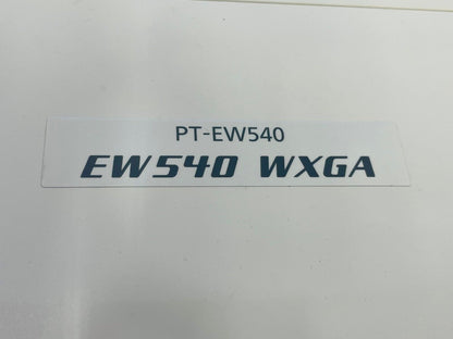 Panasonic PT-EW540 WXGA Large Venue Projector 685 Lamp Hours