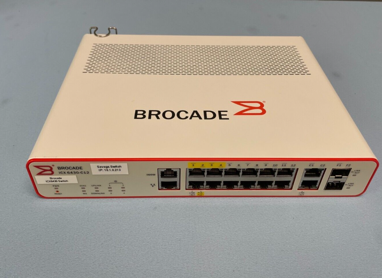 Brocade ICX 6430-C12 Network Switch