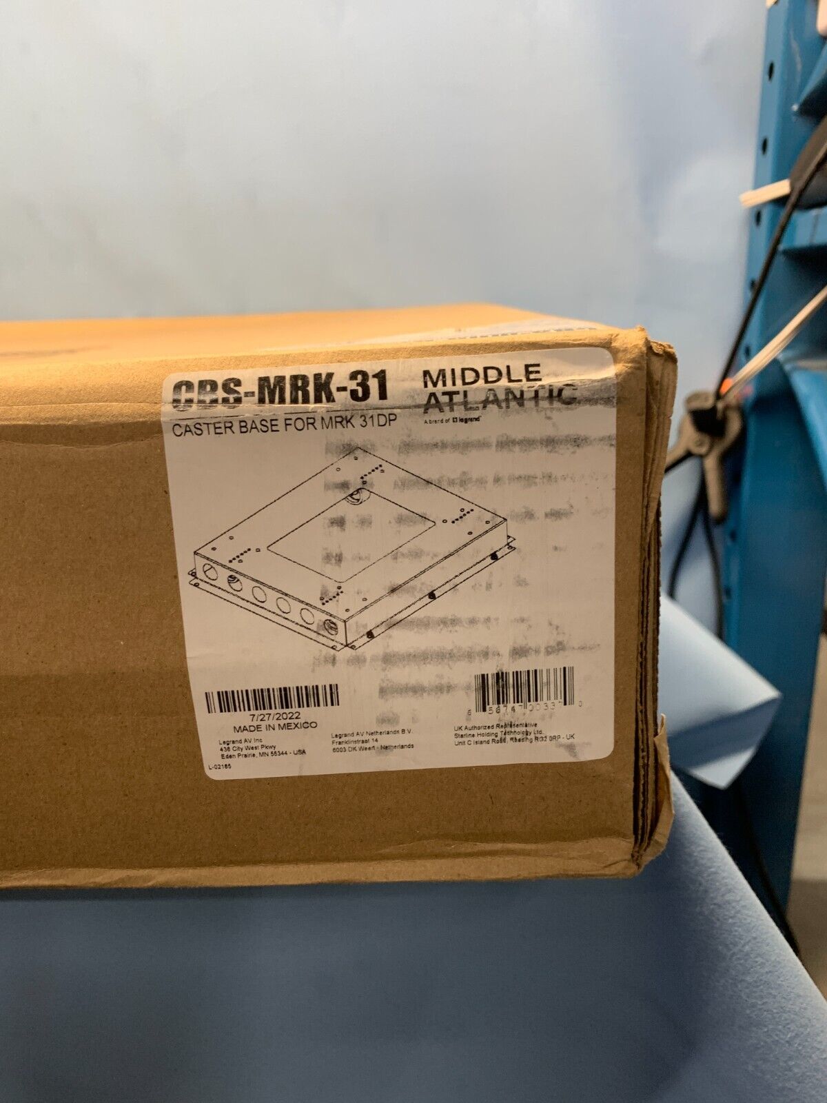 Mrk Rack Middle Atlantic CBS-MRK-31 Caster Base for 31