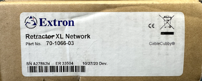 Extron Retractor Series 2 XL Network CAT6e Cable Retraction System 70-1066-03