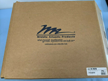 Middle Atlantic UD2-TM-719729 2-Space Utility Rack Drawer / Table Mount (Black)