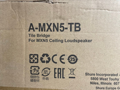 SHURE A-MXN5-TB Tile Bridge for MXN5 Ceiling Loudspeaker