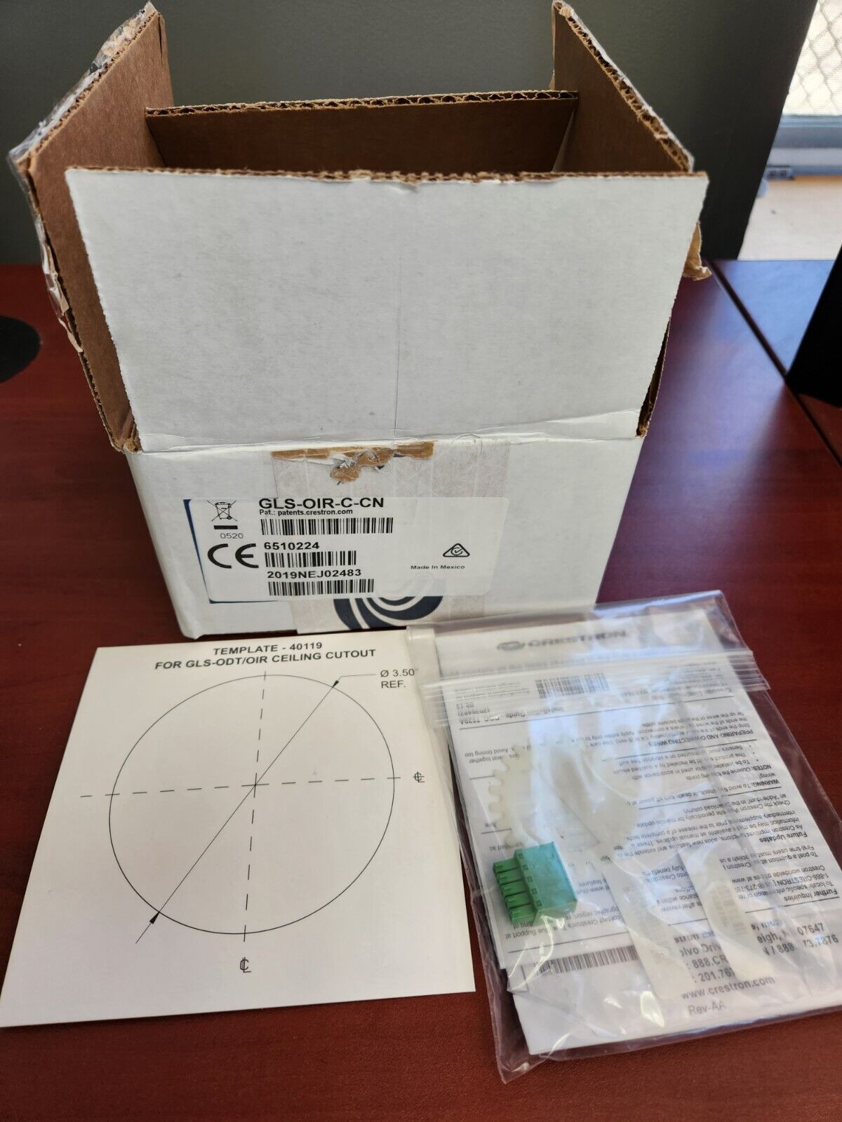 Crestron Gls Part Crestron GLS-OIR-C-CN Passive Infrared Occupancy Sensor 6505231 – LPAV
