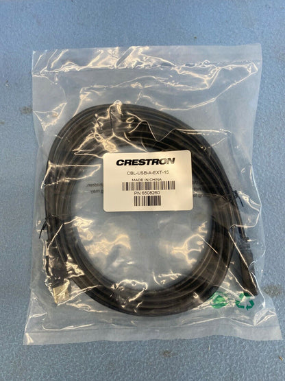 Crestron Cable Lot - CBL-HD-THIN-HS-6, CBL-USB-A-EXT-15, and CBL-HD-20 NEW