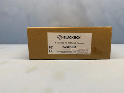Black Box 1-Port USB 2.0 over CAT5e/6/7 Extender (IC280A-R2)
