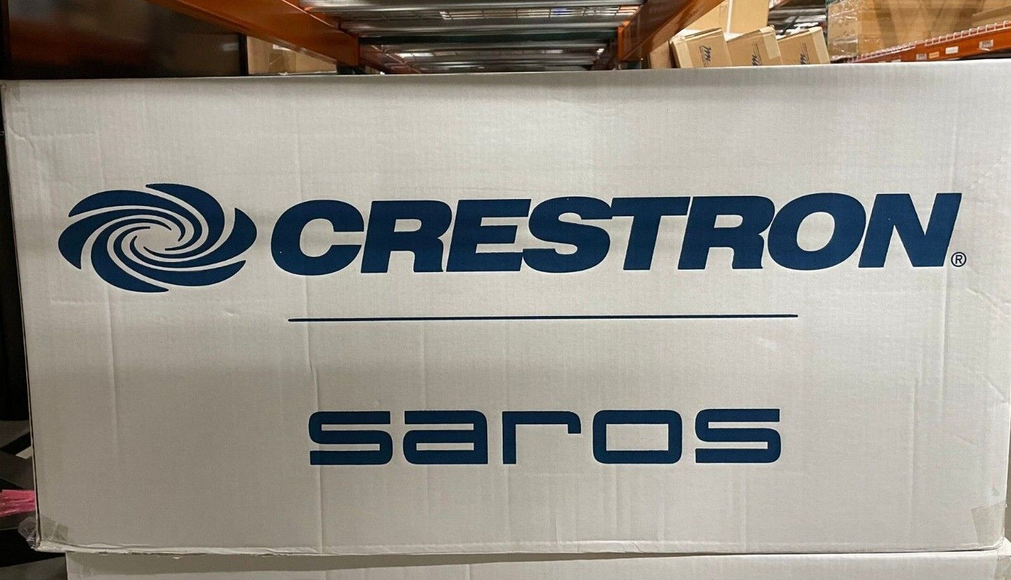 Crestron Saros ICS8T-B-T  PAIR 8 inch In-Ceiling Subwoofer Black 6508318 NEW
