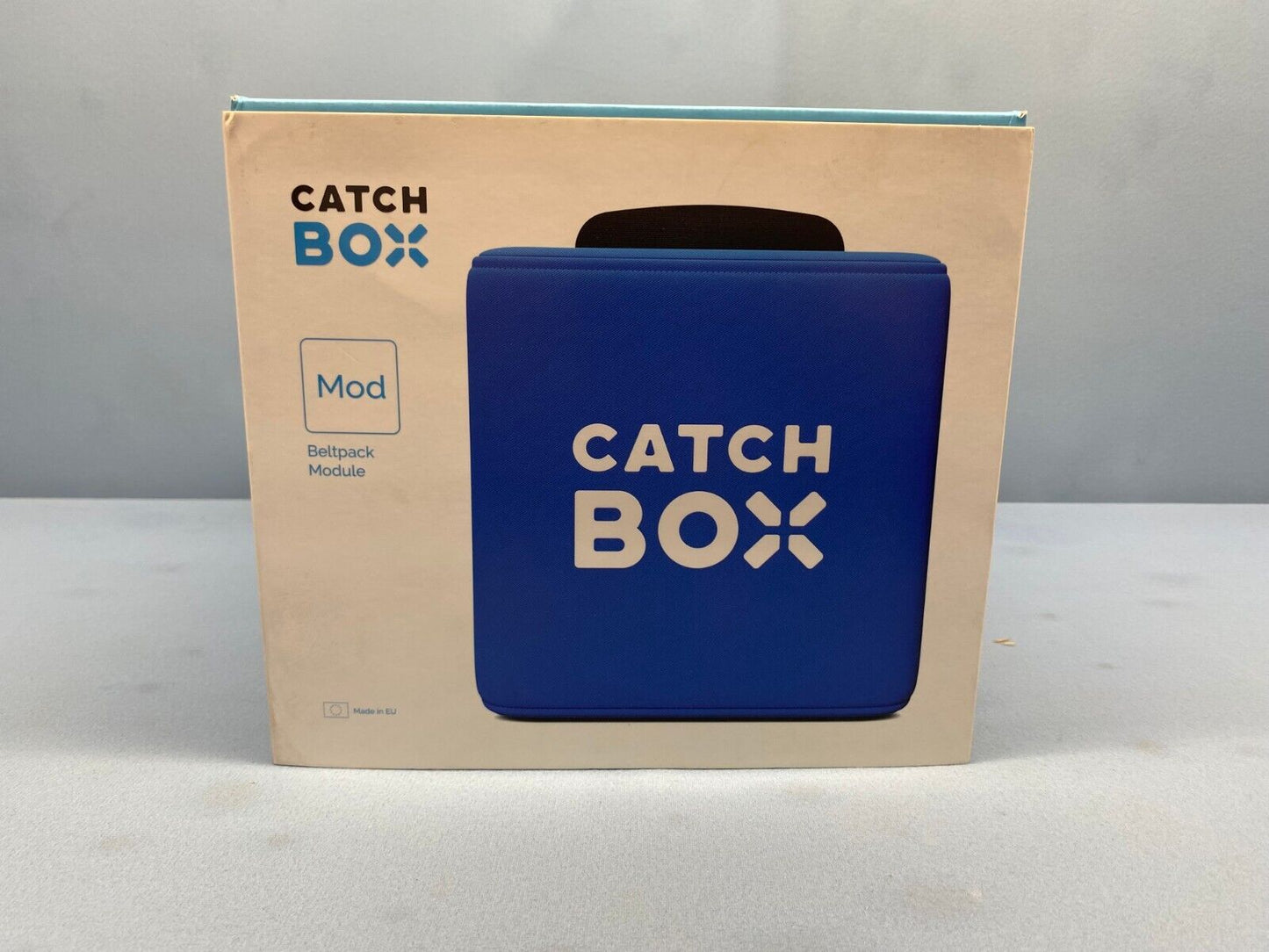 Catch Box Modular Throwable Microphone System, Blue