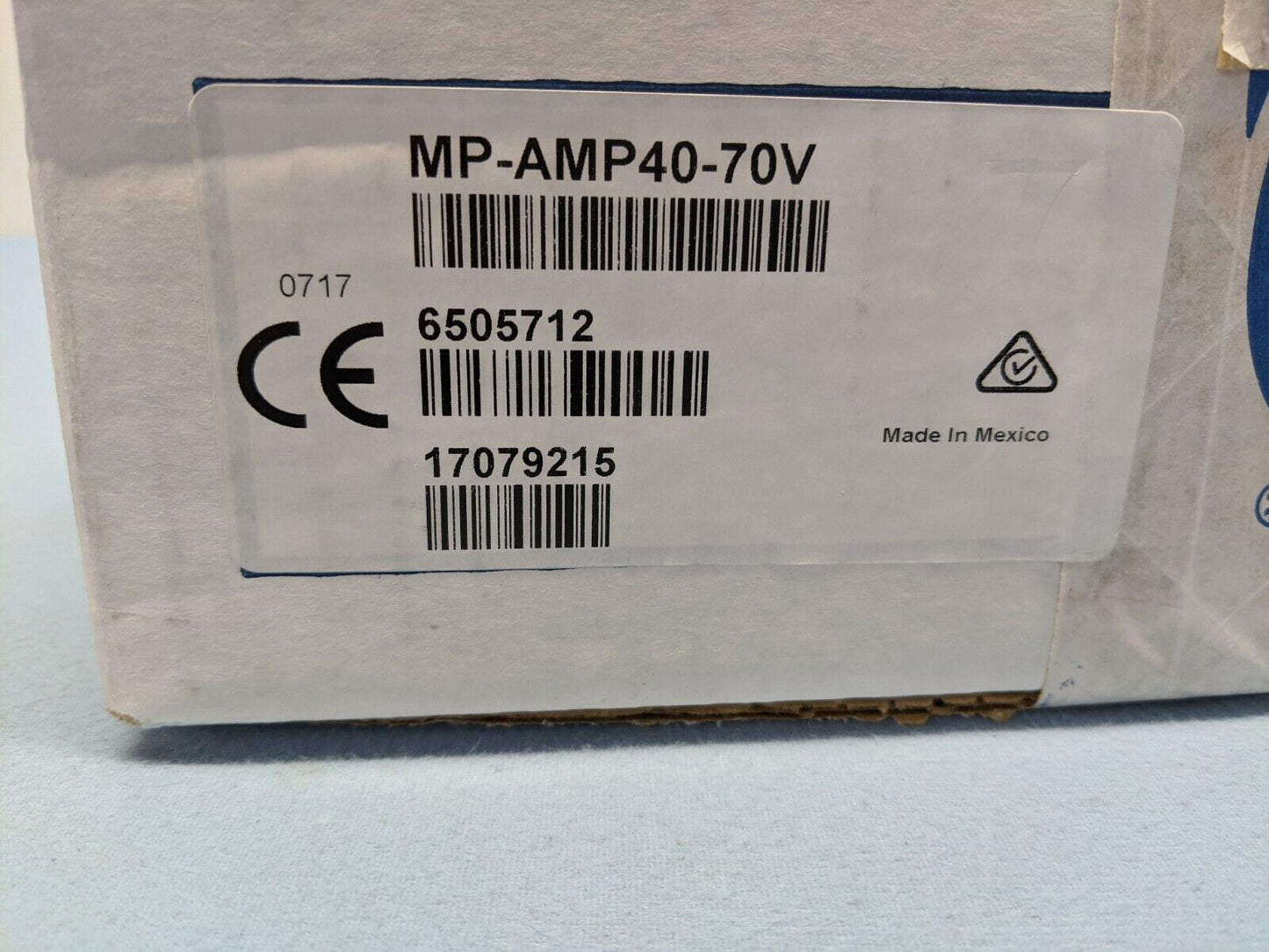 Crestron MP-AMP40-70V / 6505712 / Media Presentation Audio Amplifier, 70 Volt