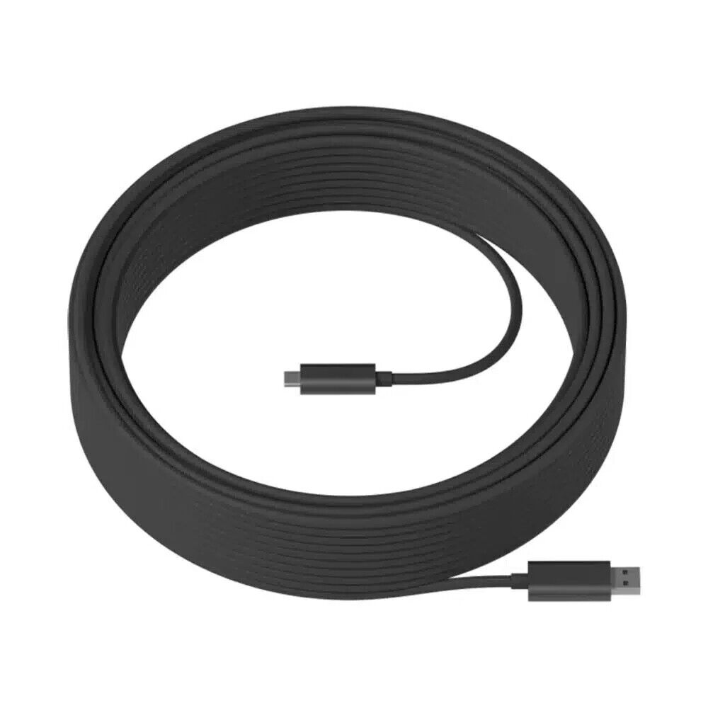 Logitech 25M Strong USB 2.0/3.0/3.1 Type A to USB type-C Cable (P/N 939-001802)