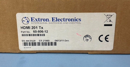 Extron 60-806-12 HDMI 201 Tx HDMI Twisted Pair Extender Transmitter NEW