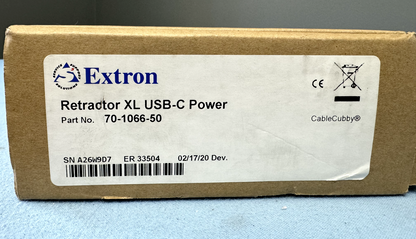 Extron Retractor XL USB-C Power XL Length Cable Retraction System 70-1 ...