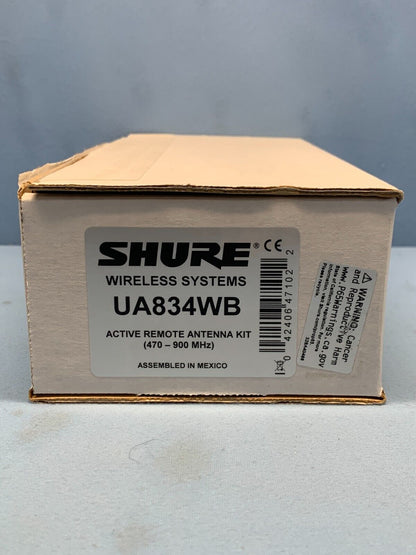 Shure UA834WB Active Remote  Antenna (470-900MHz)