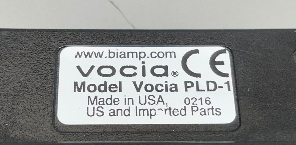 Biamp PLD-1 Passive End of Line Device for use with Vocia Amplifiers / Pack of 4